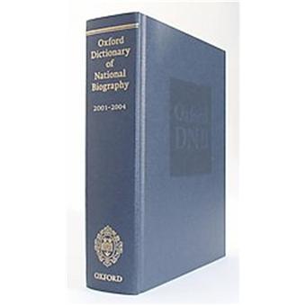 oxford dictionary for national biography